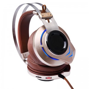2018 PRO metallic gaming-headset 7.1 ruisonderdrukking met vibratietechnologie